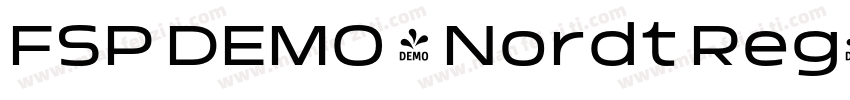 FSP DEMO - Nordt Reg字体转换